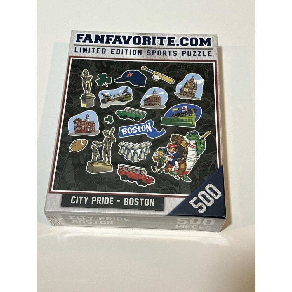 Fan Favorite City Pride Sports Boston MA Puzzle – 500 Piece – Sealed NWT